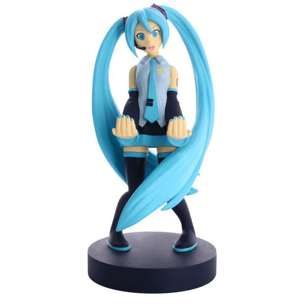 cable guy hatsune miku figure support stand 21cm