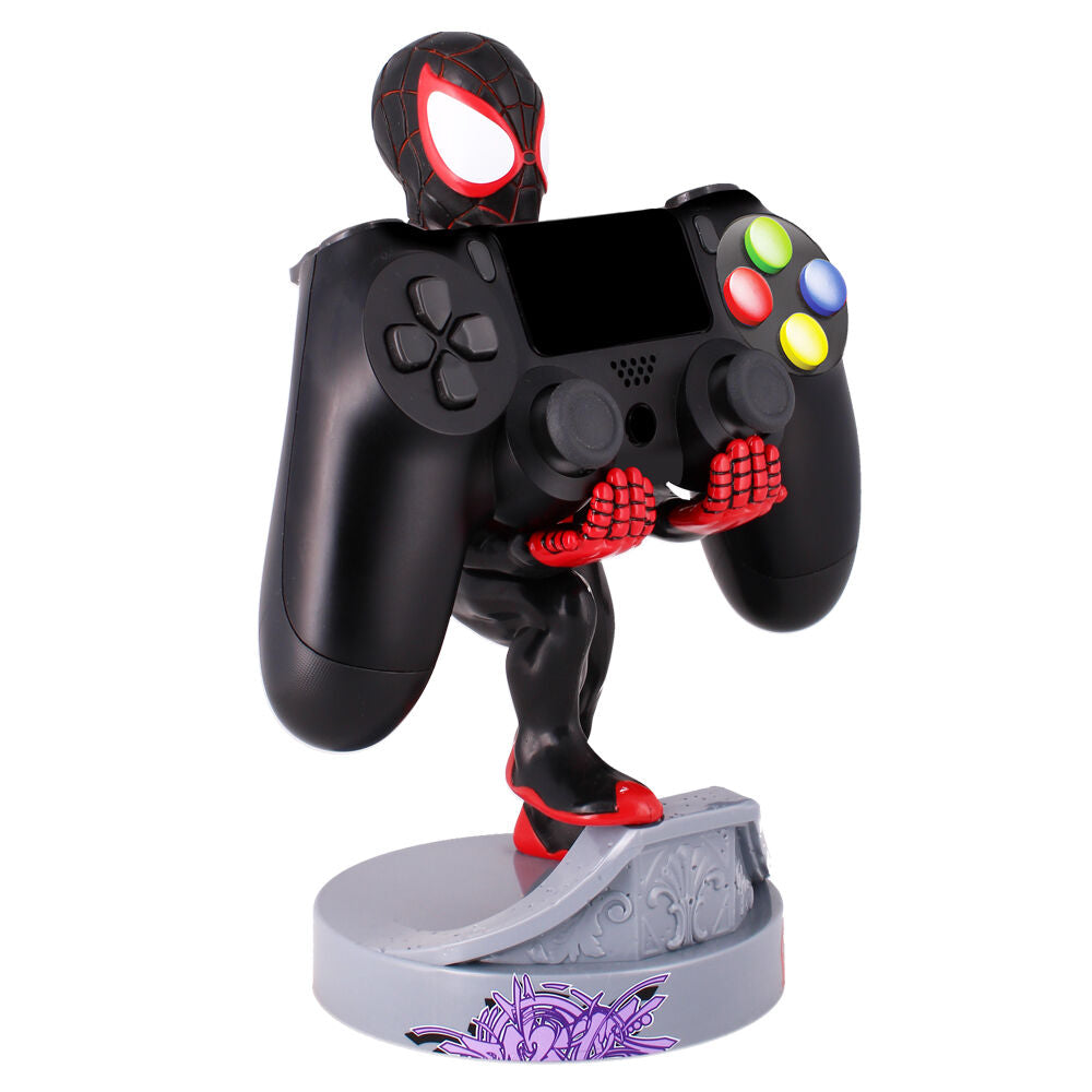 Cable Guy support stand for Miles Morales Spiderman Marvel figure, 21cm