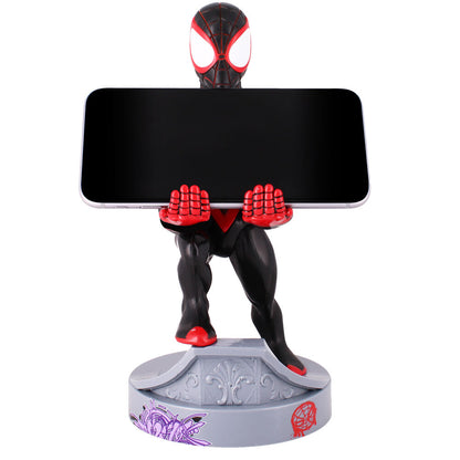 Cable Guy support stand for Miles Morales Spiderman Marvel figure, 21cm