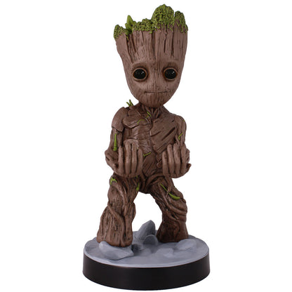 cable guy groot figure support stand from guardians of the galaxy marvel 21cm