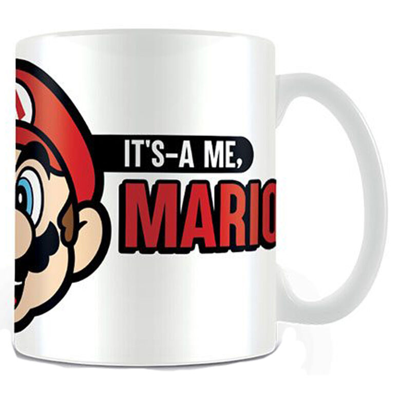 it's a me mario mug (super mario nintendo)