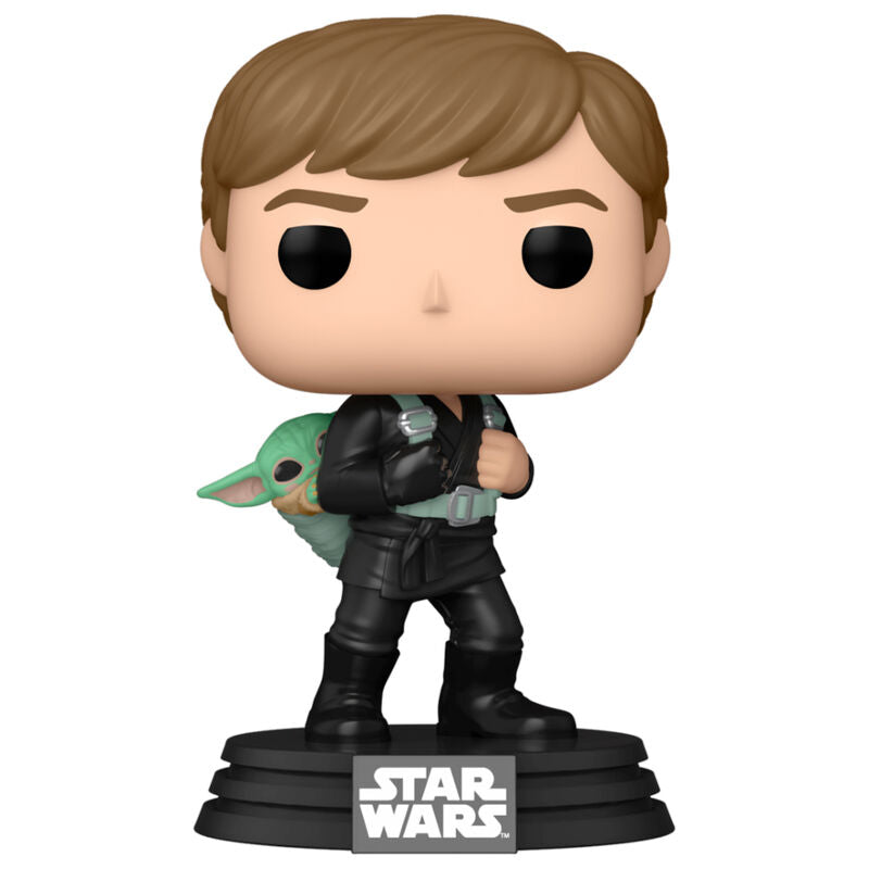 Figurine POP Star Wars Le Livre de Boba Fett 2 Luke Skywalker et Grogu