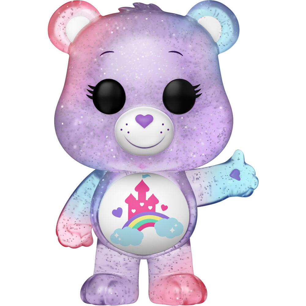 Care Bears 40th Anniversary Care a Lot Bear Chase POP Figure