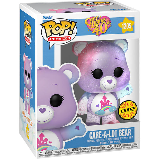 care bears 40th anniversary care a lot bear chase pop figure
