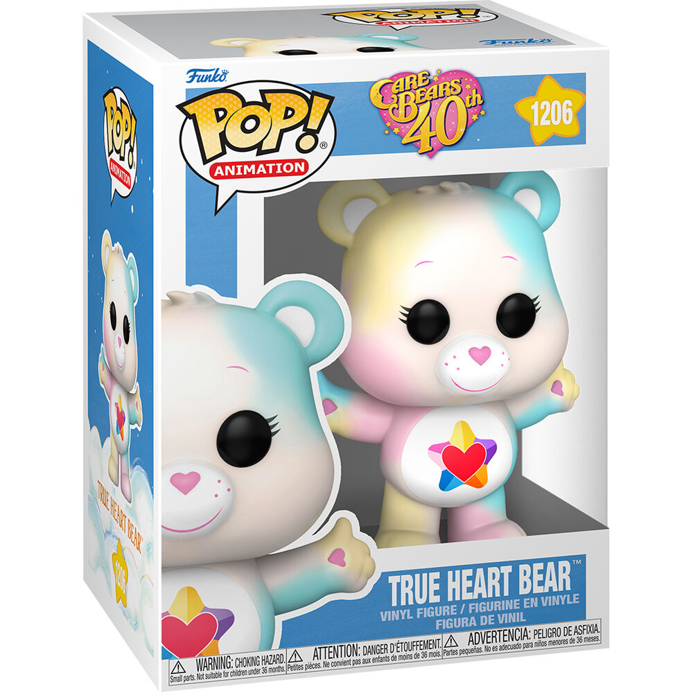 POP Figure Care Bears 40th Anniversary True Heart Bear 5 1 Chase