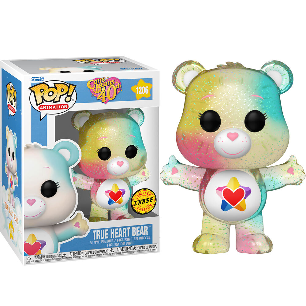 POP Figure Care Bears 40th Anniversary True Heart Bear 5 1 Chase