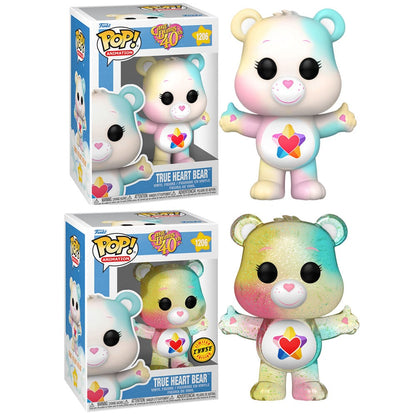 POP Figure Care Bears 40th Anniversary True Heart Bear 5 1 Chase