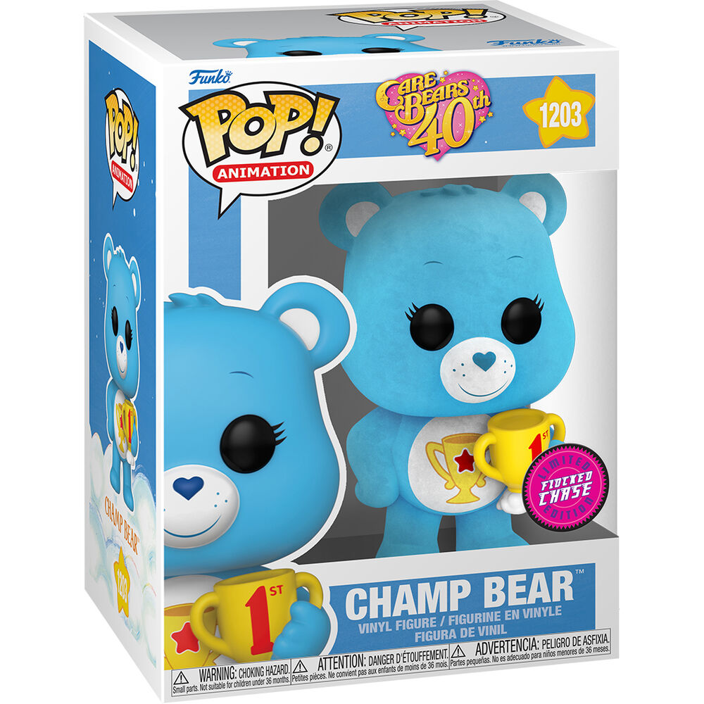 POP Figure Care Bears Champ Bear 51 Chase