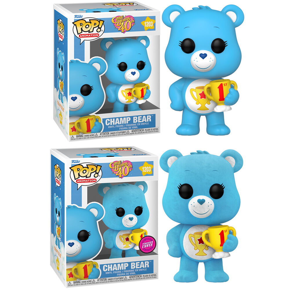 POP Figure Care Bears Champ Bear 51 Chase