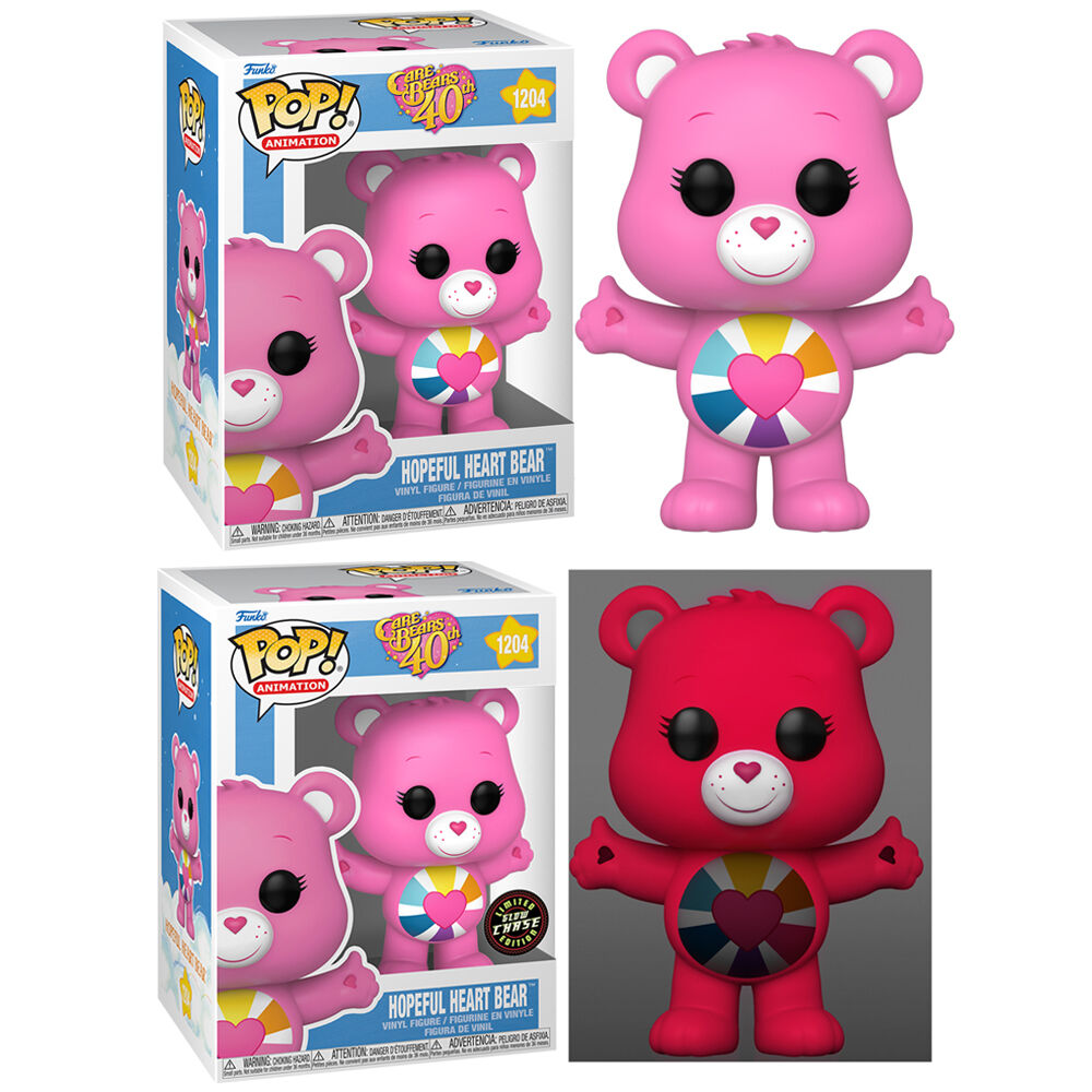 pop figure care bears hopeful heart bear 5  1 chase