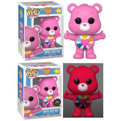 pop figure care bears hopeful heart bear 5  1 chase