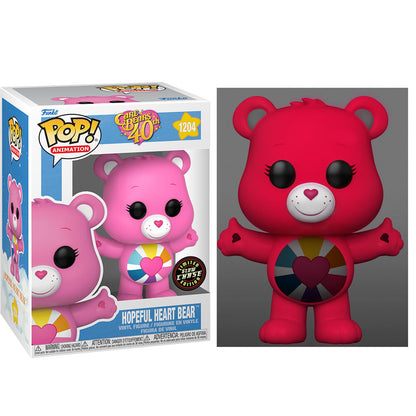Care Bears 40th Anniversary Hopeful Heart Bear Chase POP Figure