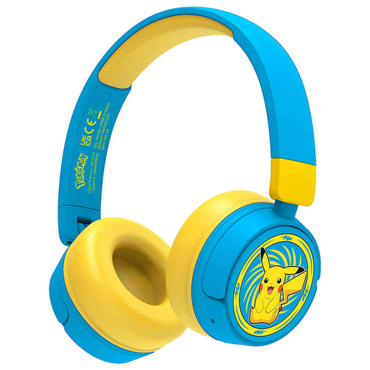 pikachu pokemon wireless headphones for kids