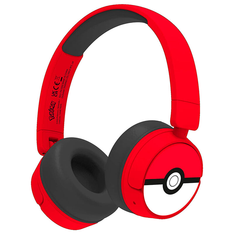 pokeball pokemon wireless headphones for kids