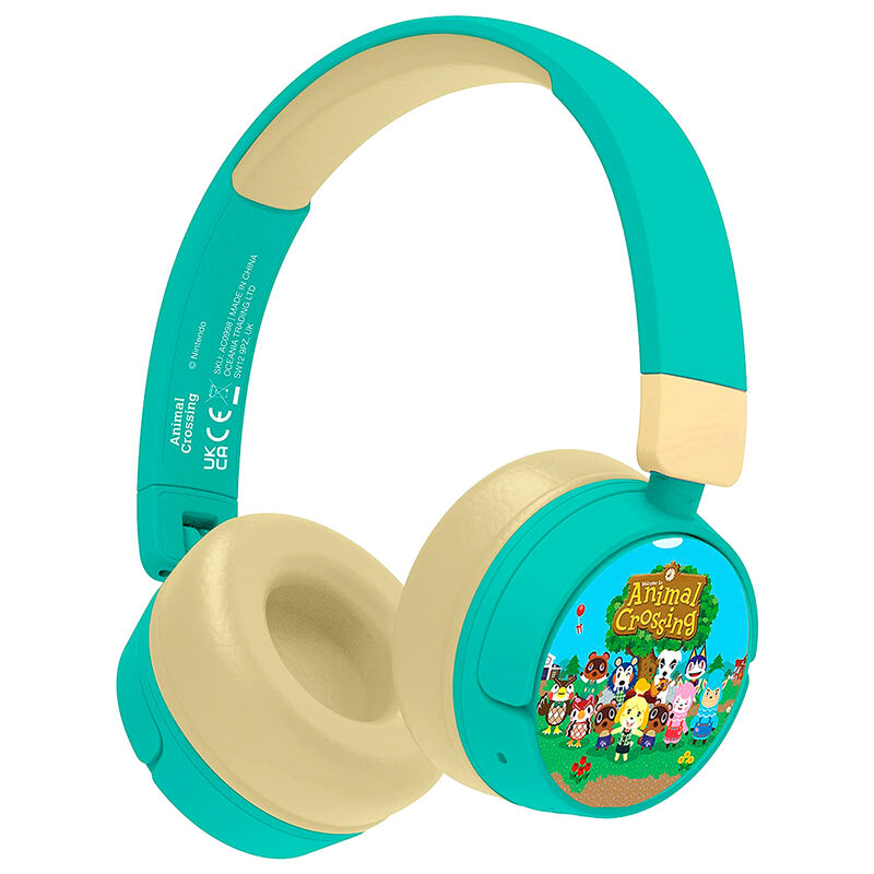 animal crossing wireless headphones for kids