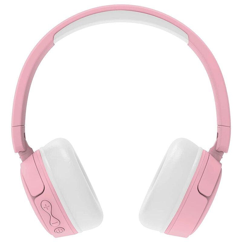 Auriculares inalámbricos Hello Kitty color oro rosa para niños