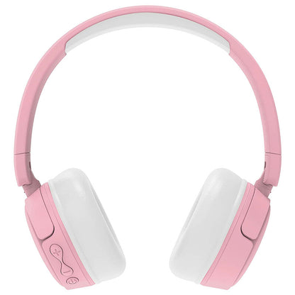 Auriculares inalámbricos Hello Kitty color oro rosa para niños