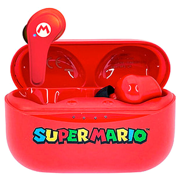 red super mario nintendo wireless headphones