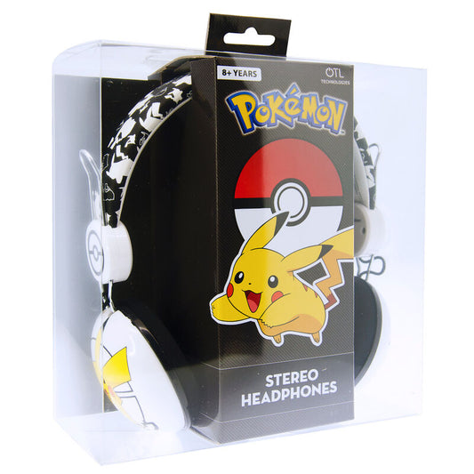 Fones de ouvido universais Pikachu Pokémon