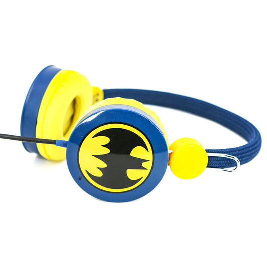 Cuffie per bambini con il logo di Batman della DC Comics