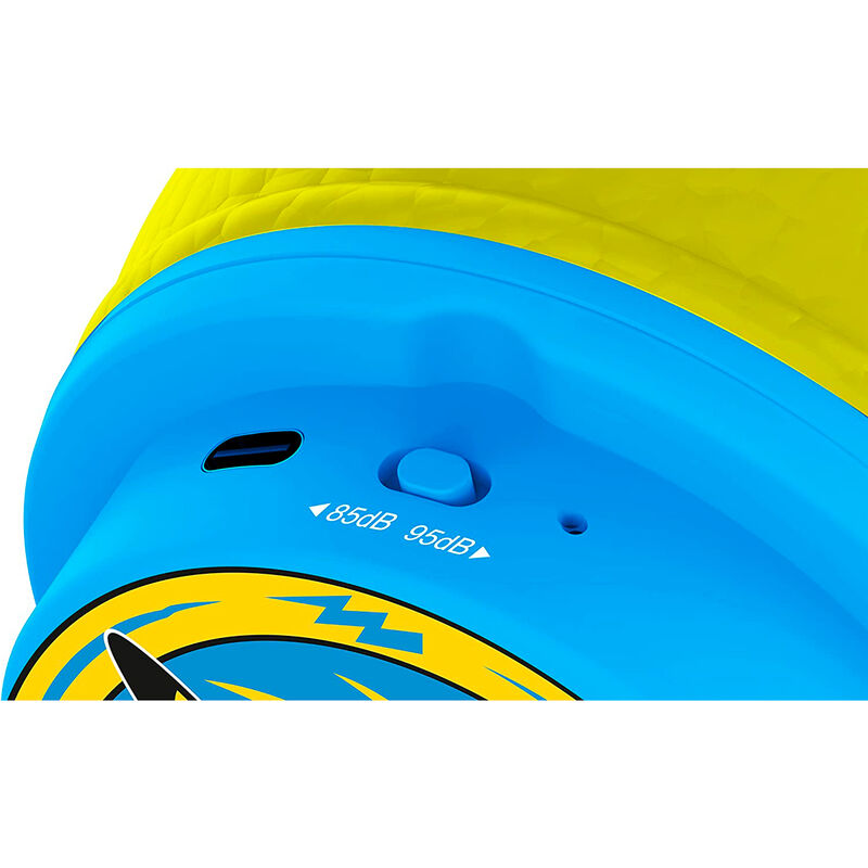 Fones de ouvido sem fio Pikachu Pokémon para crianças