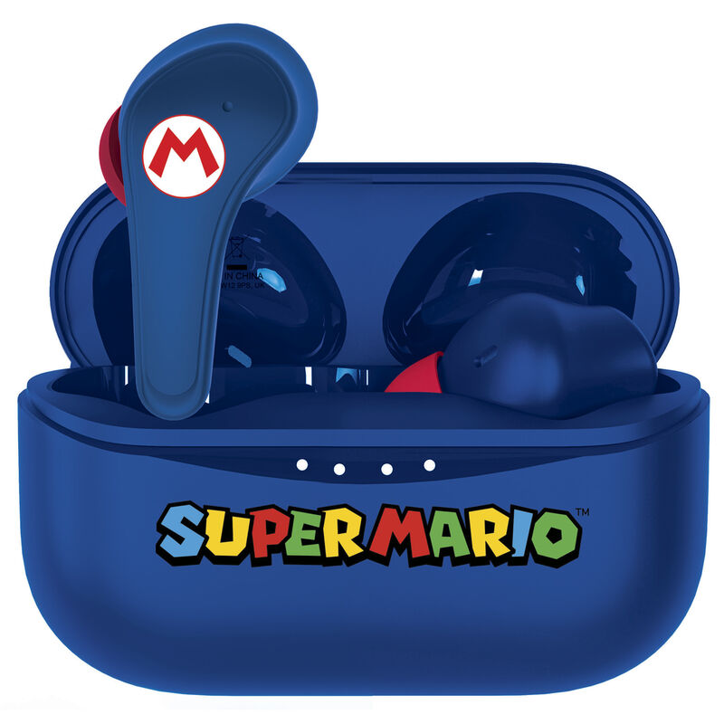 Cuffie wireless Nintendo Super Mario blu