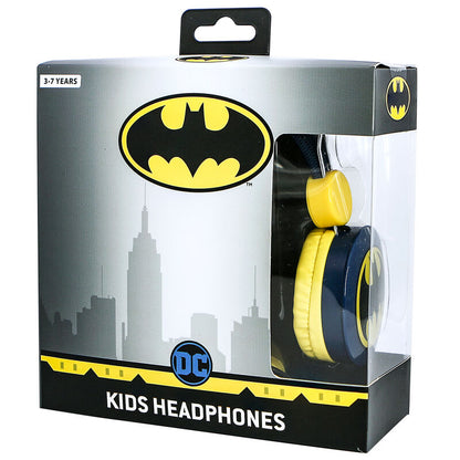 children's headphones batman logo dc comics