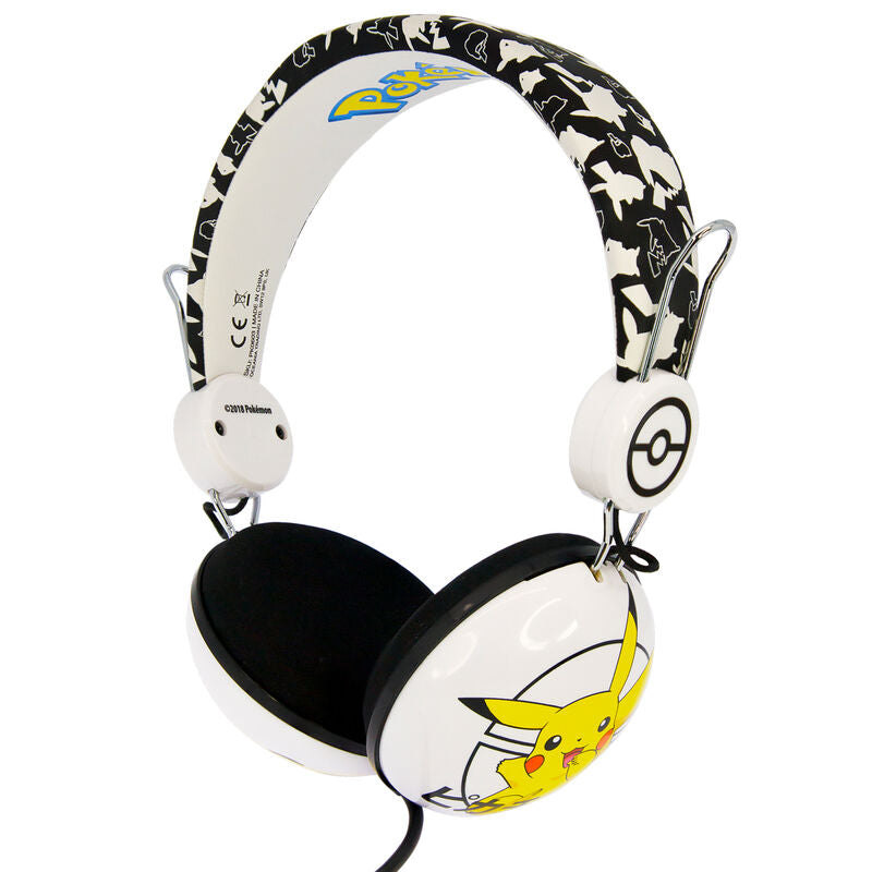 pikachu pokemon universal headphones
