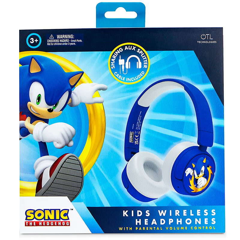 Sonic the Hedgehog Wireless Headphones for Kids