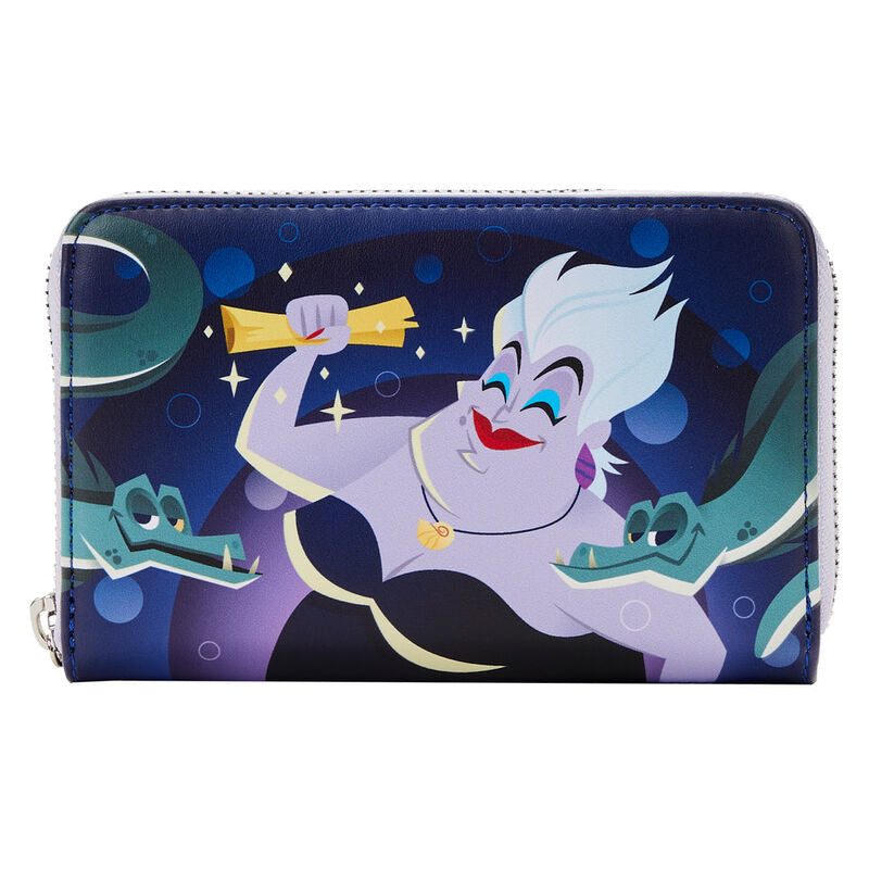 ursula the little mermaid disney loungefly wallet