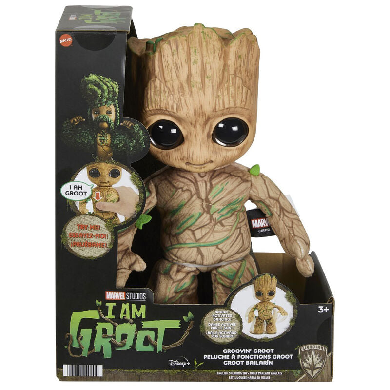 groot plush toy  i am groot marvel 28cm