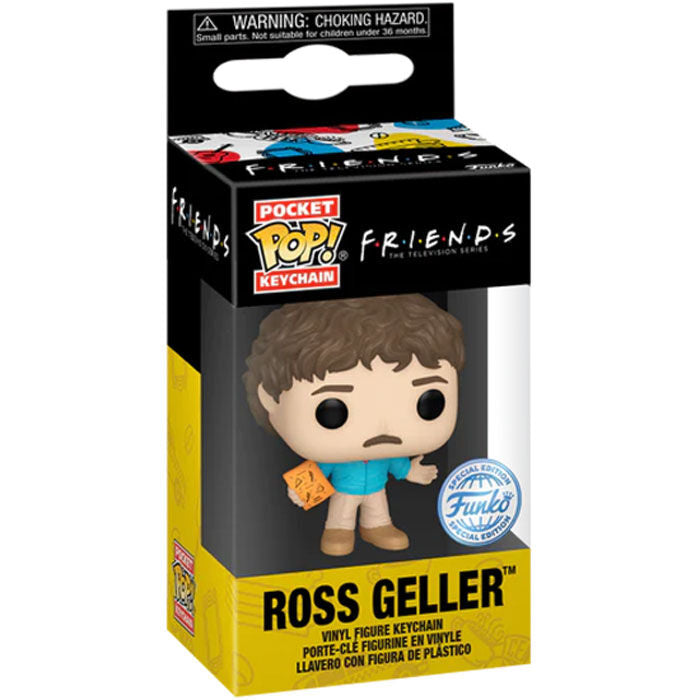 Porte clés exclusif Pocket POP Friends Ross Geller
