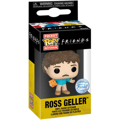 Porte clés exclusif Pocket POP Friends Ross Geller