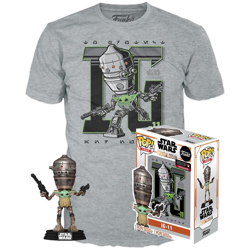 pop figure & tee set star wars ig 11 with the child exclusive