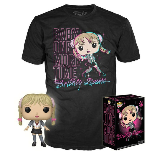 pop figure & tee set britney spears one more time exclusive