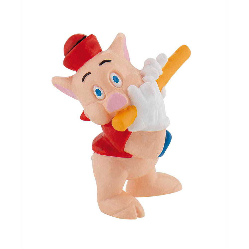 piglet flute figure the 3 little pigs 5cm