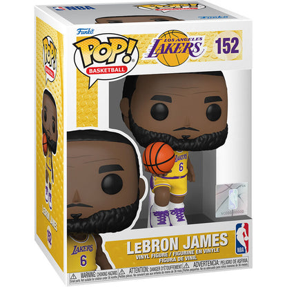 Figura POP de la NBA de LeBron James de Los Angeles Lakers