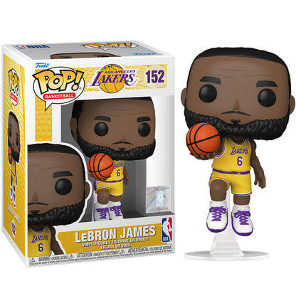Figura POP de la NBA de LeBron James de Los Angeles Lakers