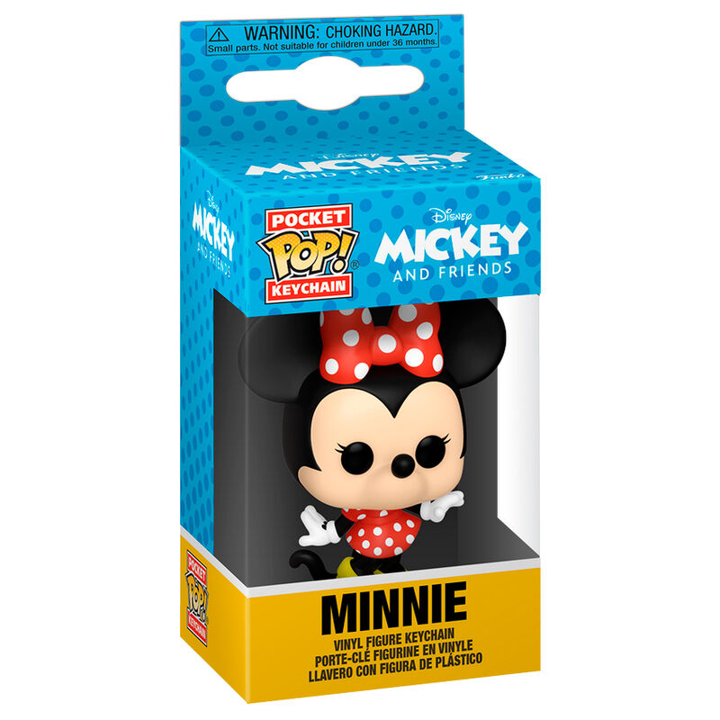pocket pop disney classics minnie mouse keychain