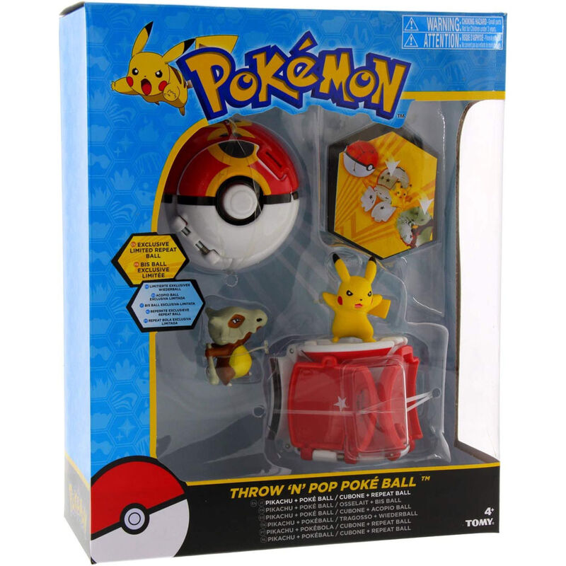 blister pokeball pikachu  cubone pokemon