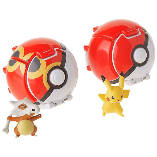 Pikachu Pokébola em blister + Pokémon Cubone