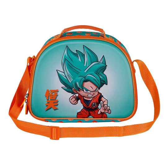 3d blue dragon ball lunch bag