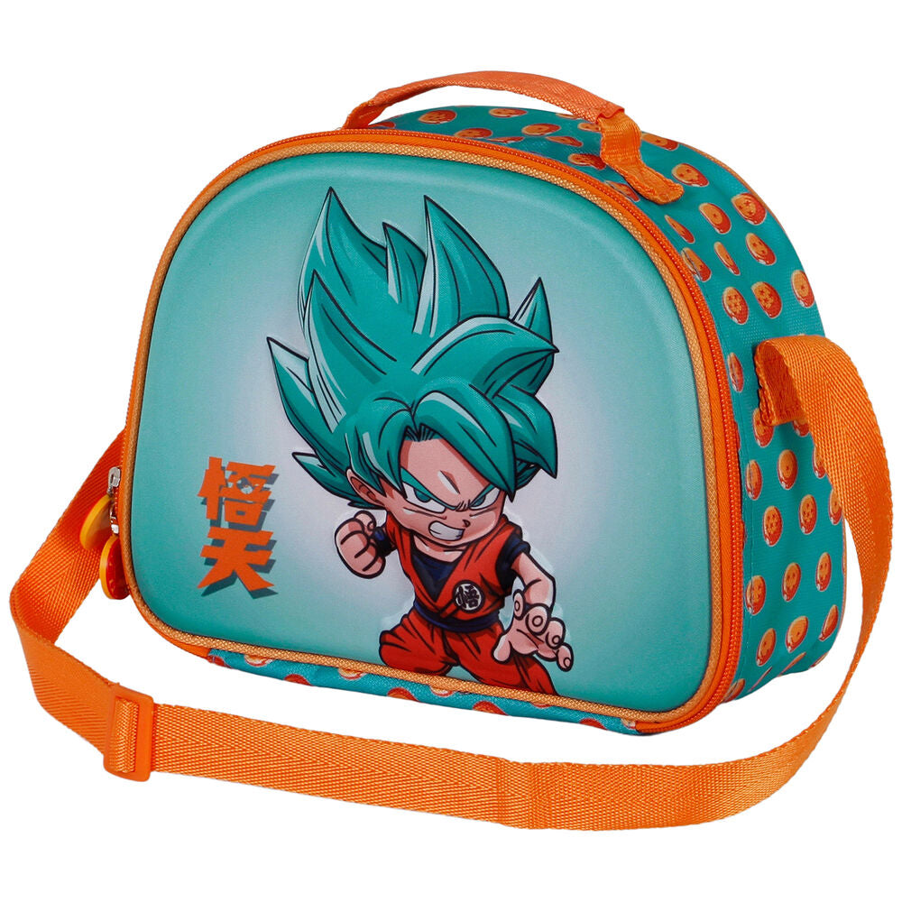 Lancheira 3D Azul Dragon Ball