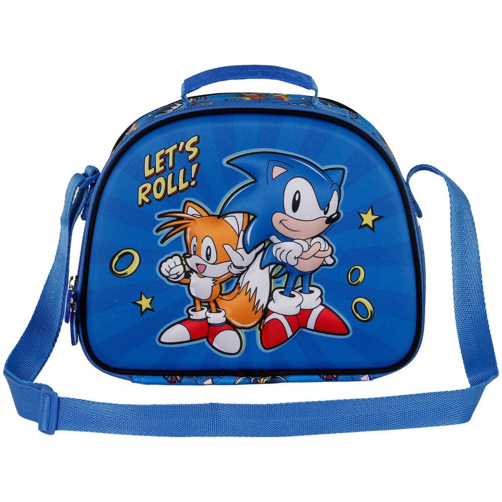 3d lets roll sonic the hedgehog snack bag