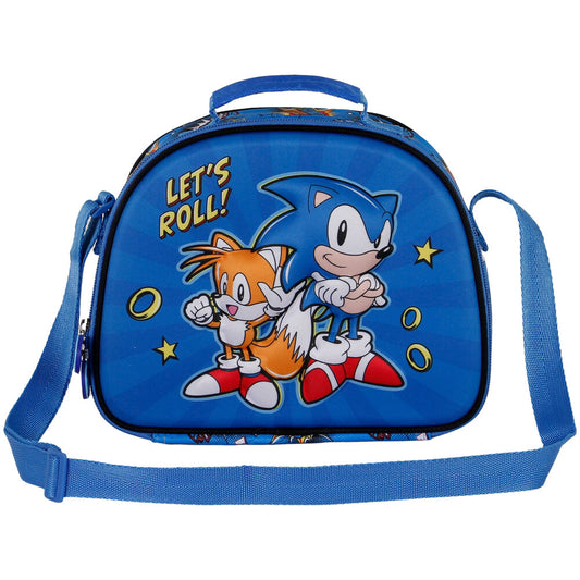 3d lets roll sonic the hedgehog snack bag