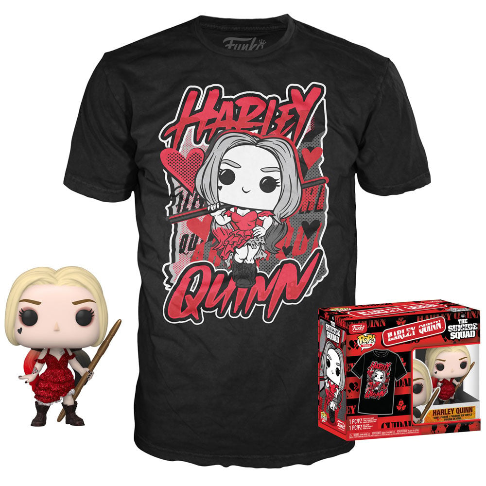 POP & Tee DC Comics Suicide Squad Harley Quinn Figure Set