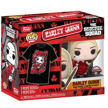 POP & Tee DC Comics Suicide Squad Harley Quinn Figure Set