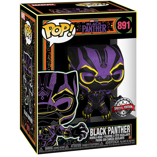 POP Figure & Tee Set Marvel Wakanda Forever Black Panther Exclusive