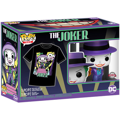 POP Figure & Tee Set DC Comics Batman The Joker