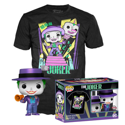 POP Figure & Tee Set DC Comics Batman The Joker